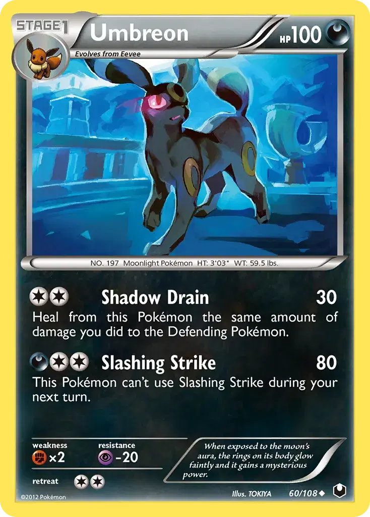 Umbreon Dark Explorers 60