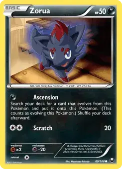 Zorua Dark Explorers