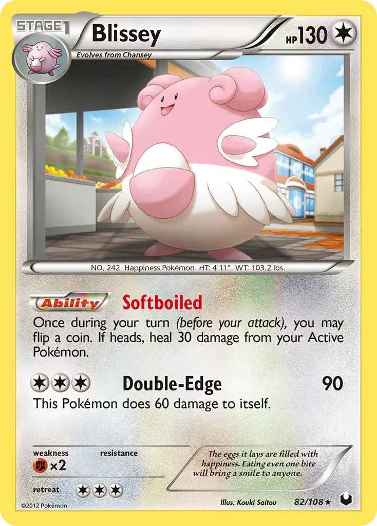 Blissey Dark Explorers 82