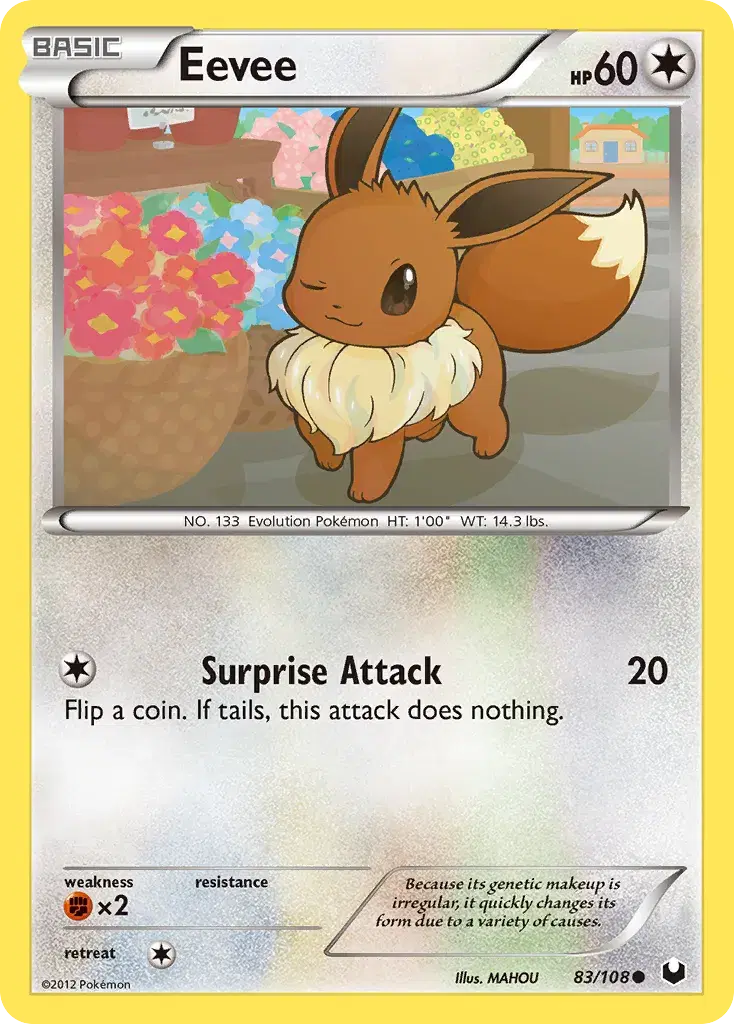 Eevee Dark Explorers 83