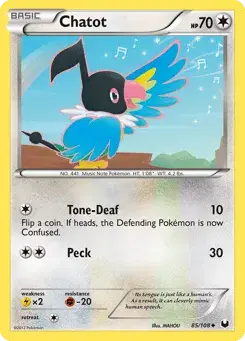 Chatot Dark Explorers