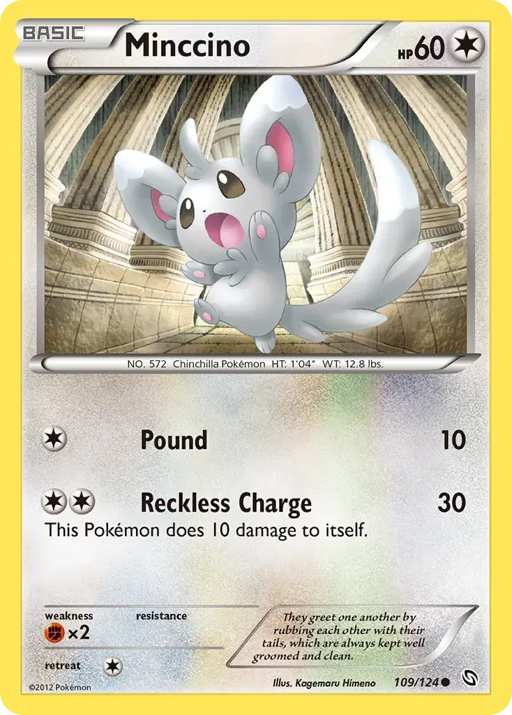 Minccino Dragons Exalted 109