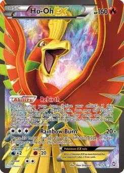 Ho-Oh-EX Dragons Exalted