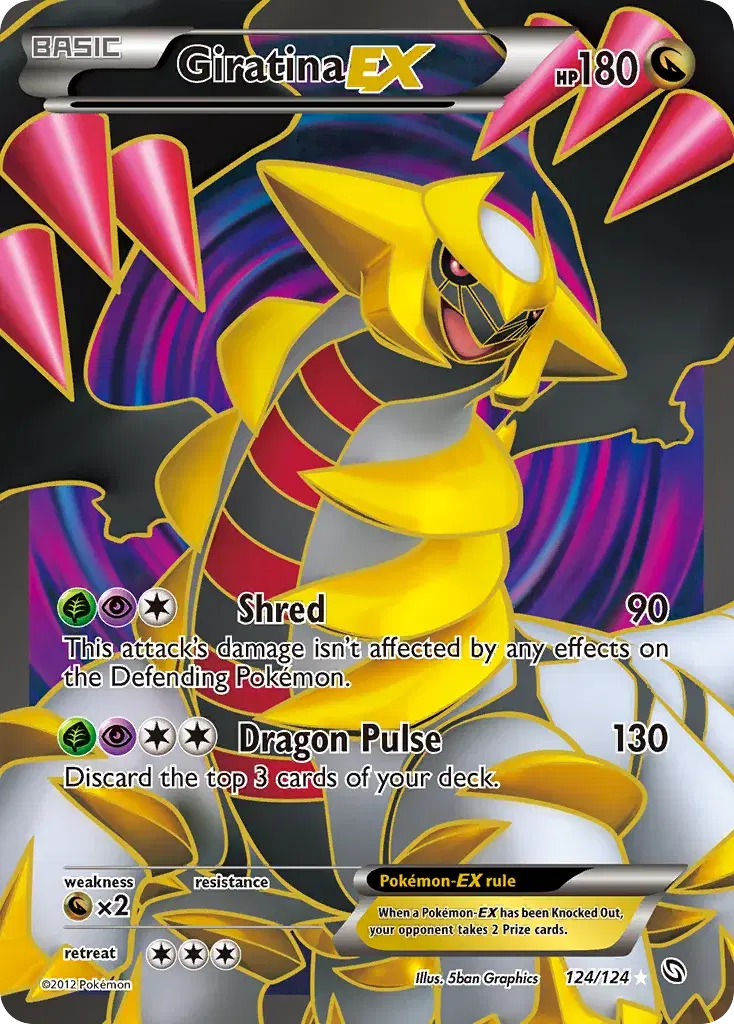 Giratina-EX Dragons Exalted 124