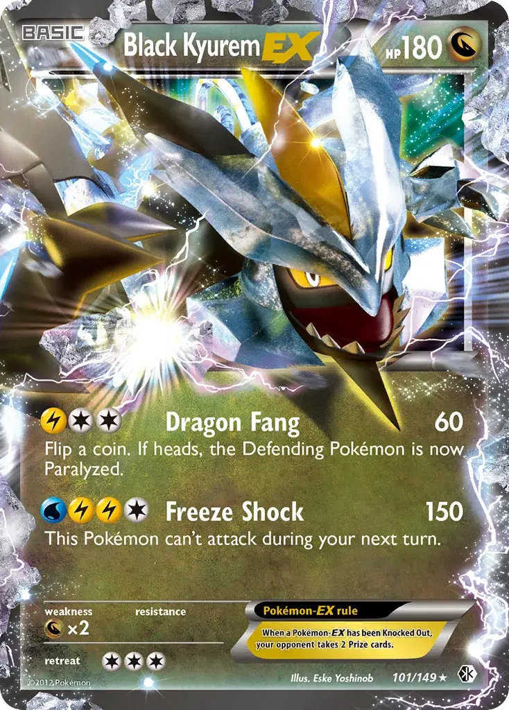 Black Kyurem-EX Boundaries Crossed 101
