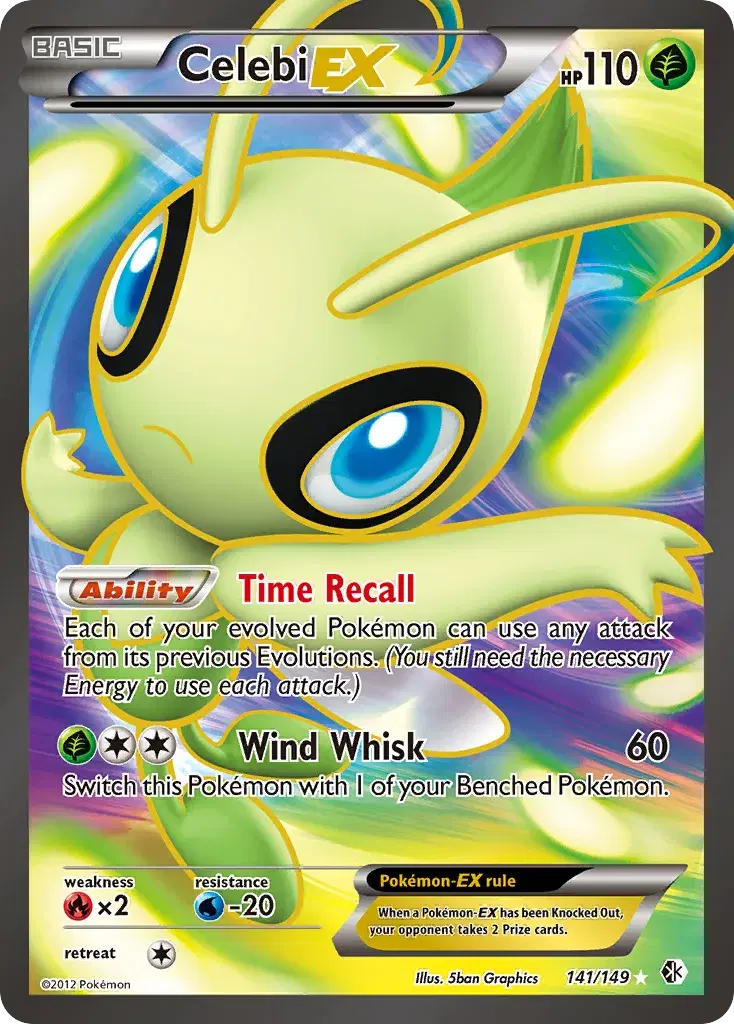 Celebi-EX Boundaries Crossed 141