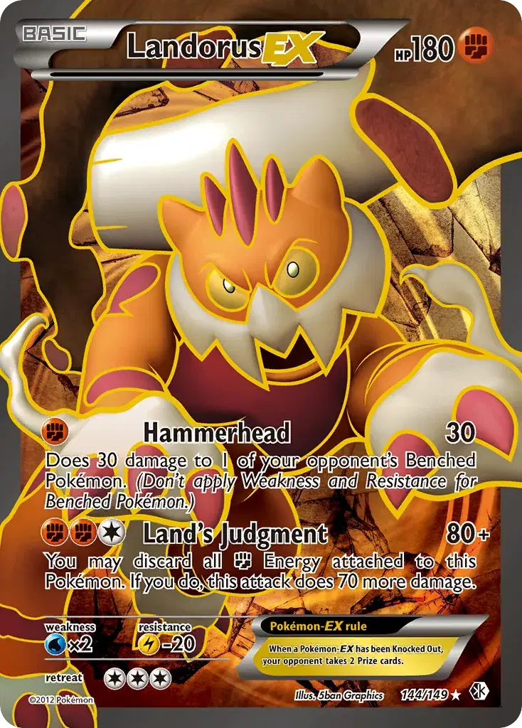 Landorus-EX Boundaries Crossed 144