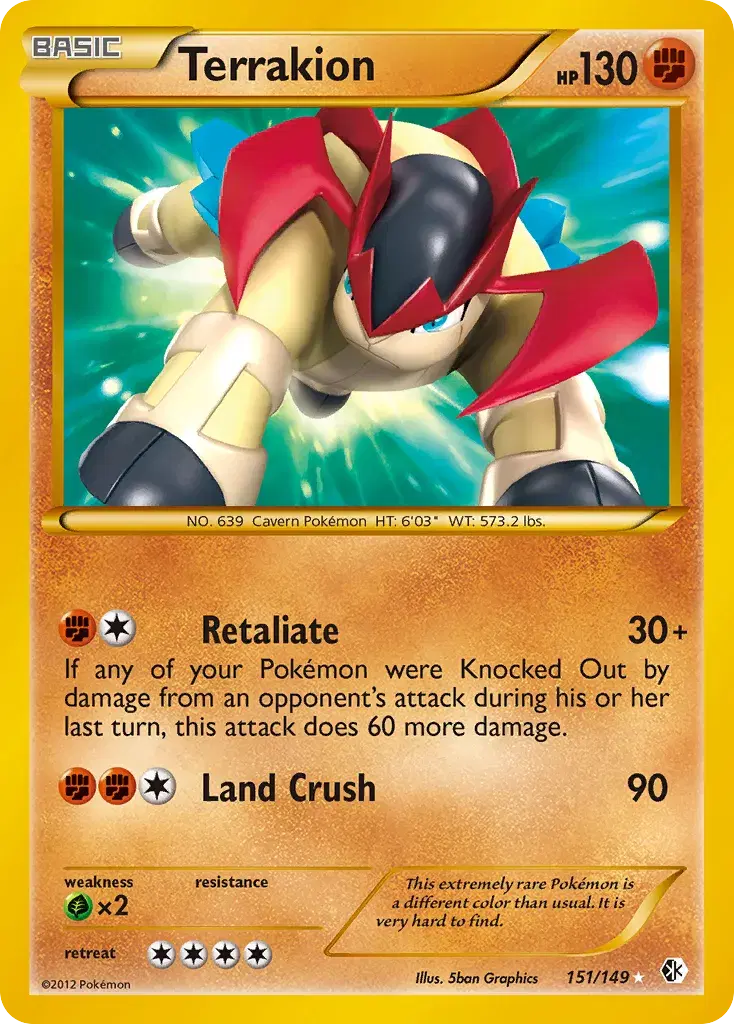 Terrakion Boundaries Crossed 151