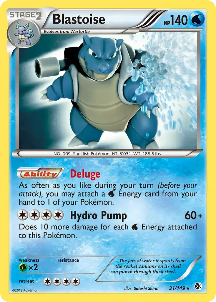 Blastoise Boundaries Crossed 31