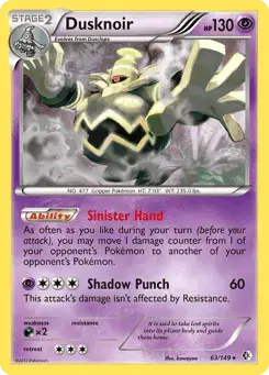 Dusknoir Boundaries Crossed