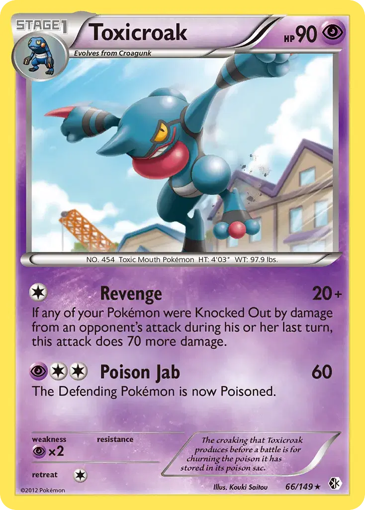Toxicroak Boundaries Crossed 66