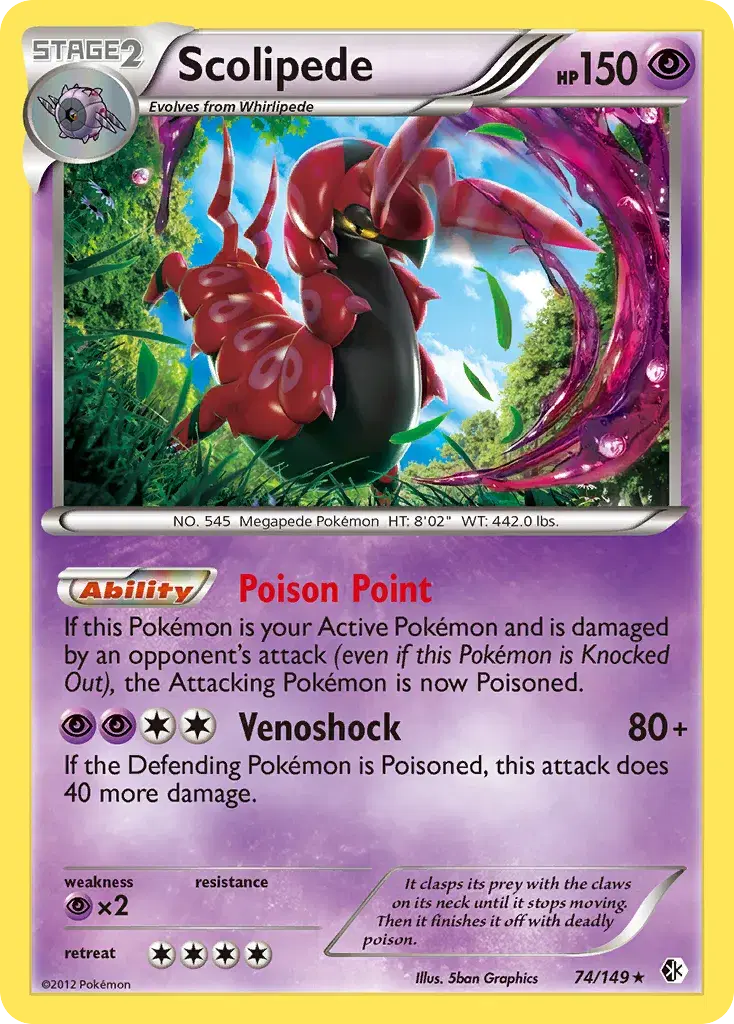 Scolipede Boundaries Crossed 74