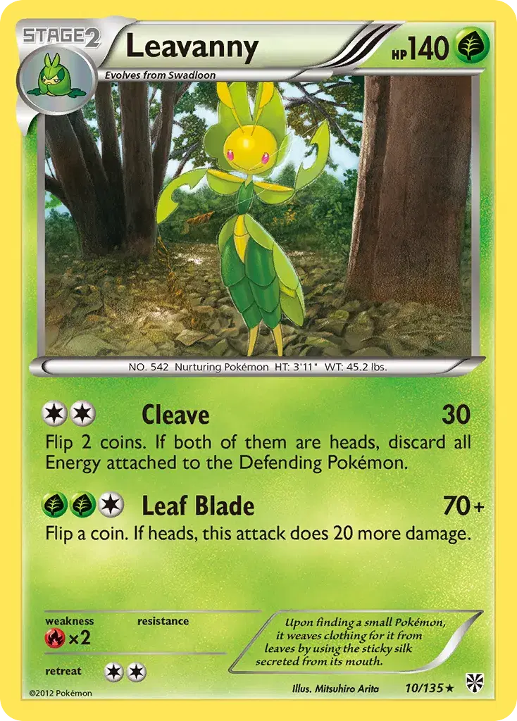 Leavanny Plasma Storm 10
