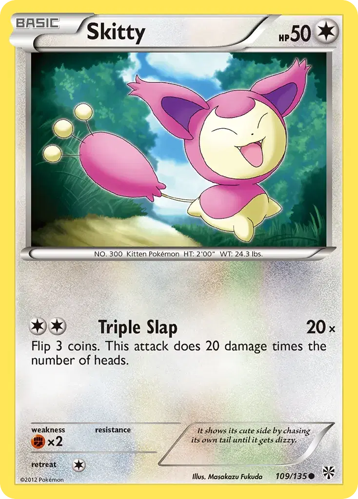 Skitty Plasma Storm 109