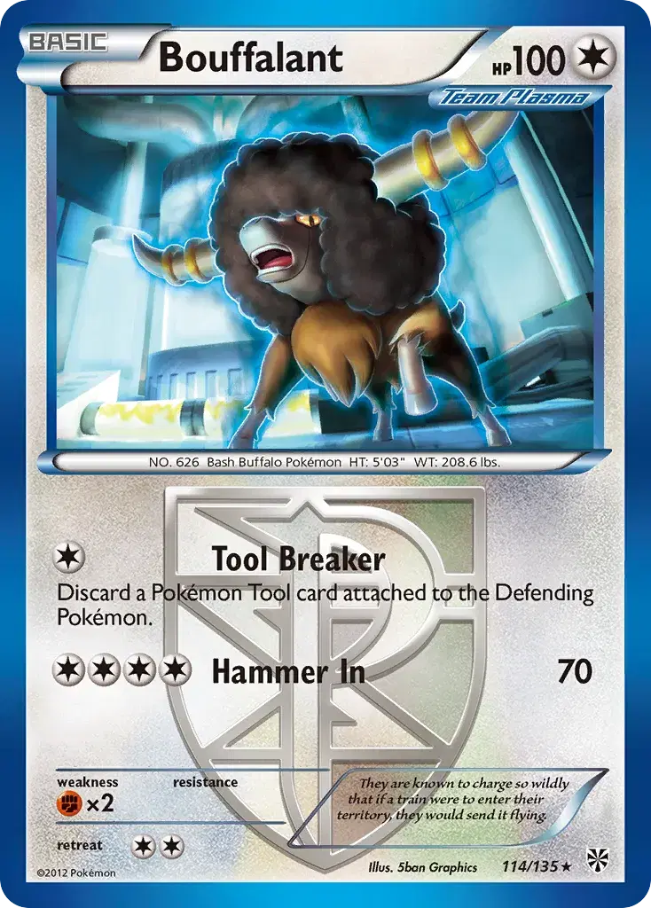 Bouffalant Plasma Storm 114