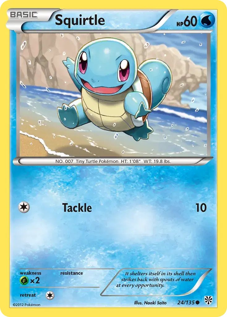 Squirtle Plasma Storm 24