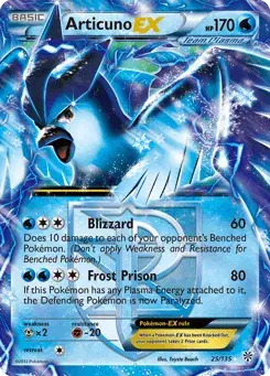 Articuno-EX Plasma Storm