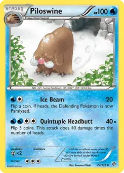Piloswine Plasma Storm