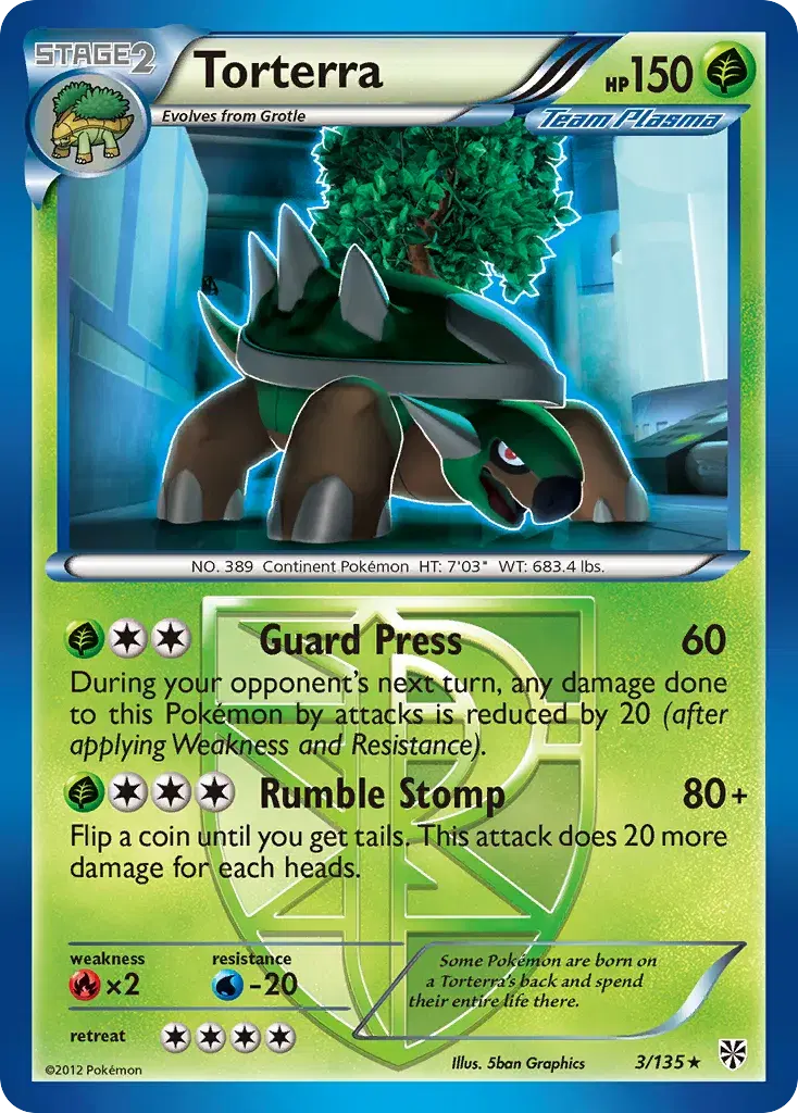 Torterra Plasma Storm 3
