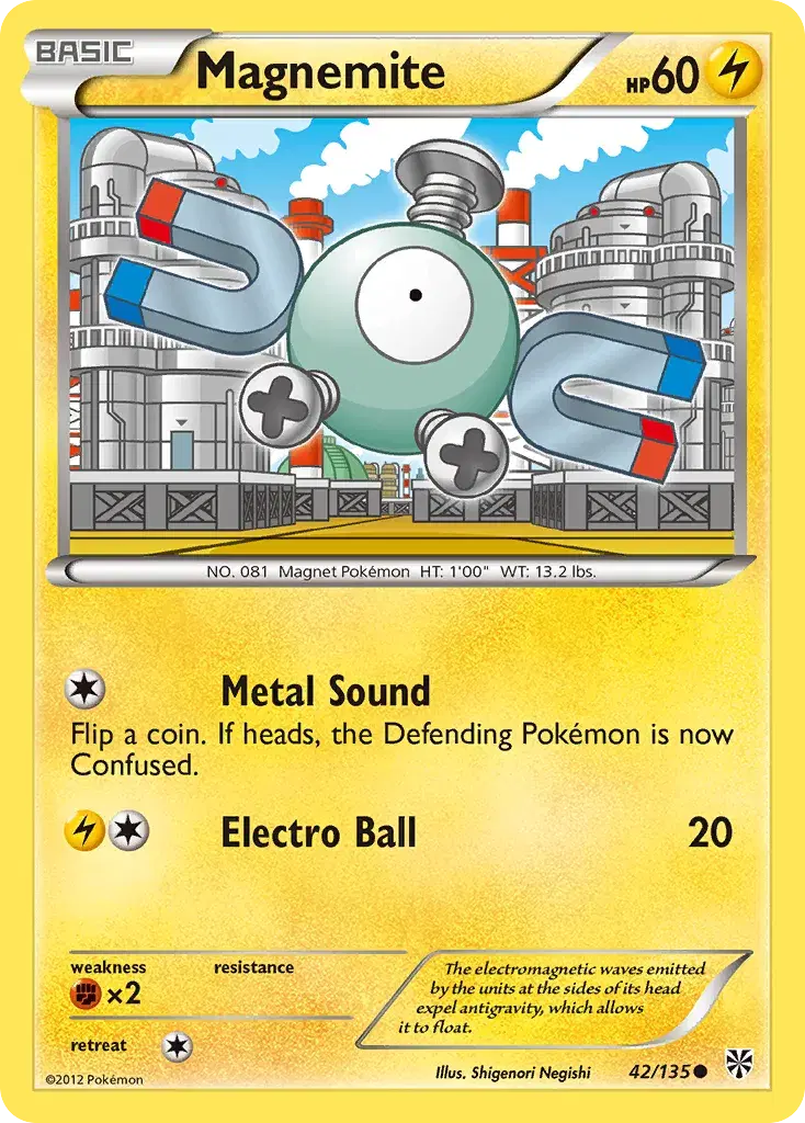 Magnemite Plasma Storm 42