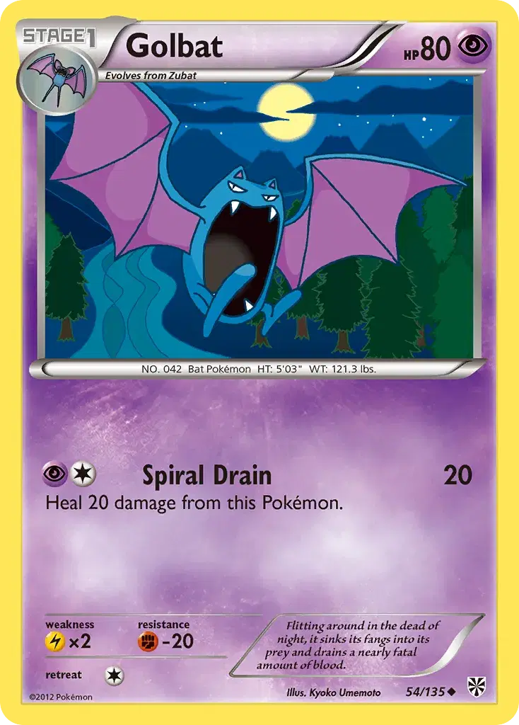 Golbat Plasma Storm 54