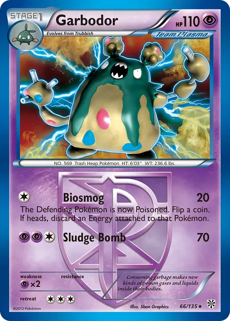 Garbodor Plasma Storm 66