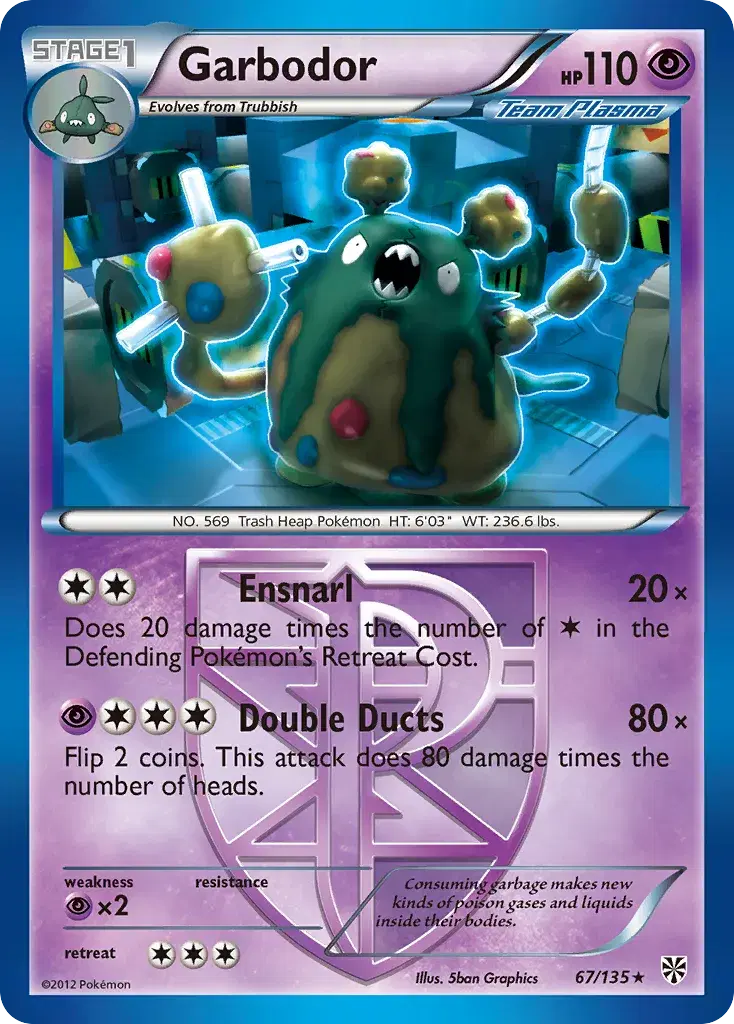 Garbodor Plasma Storm 67
