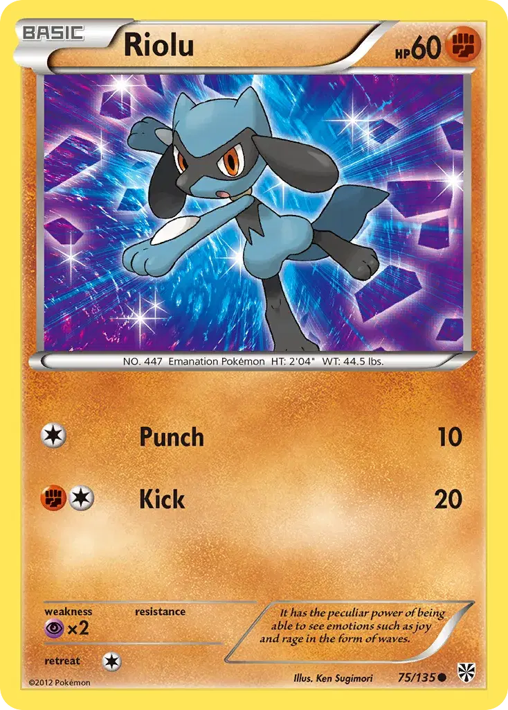 Riolu Plasma Storm 75