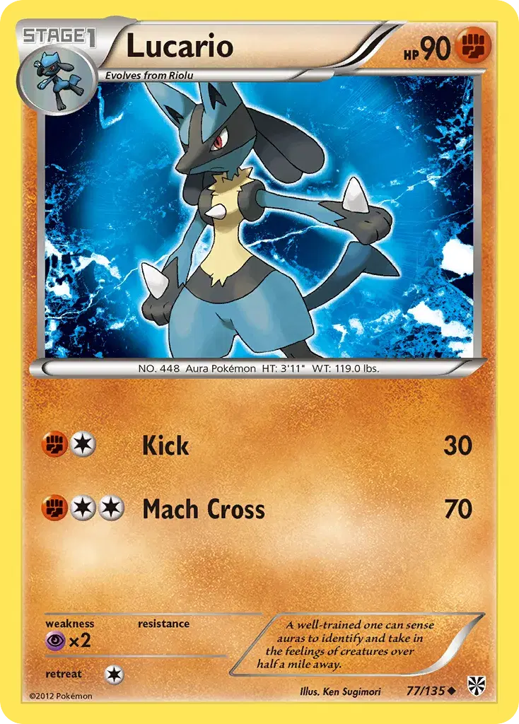 Lucario Plasma Storm 77