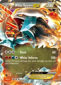 White Kyurem-EX Plasma Storm