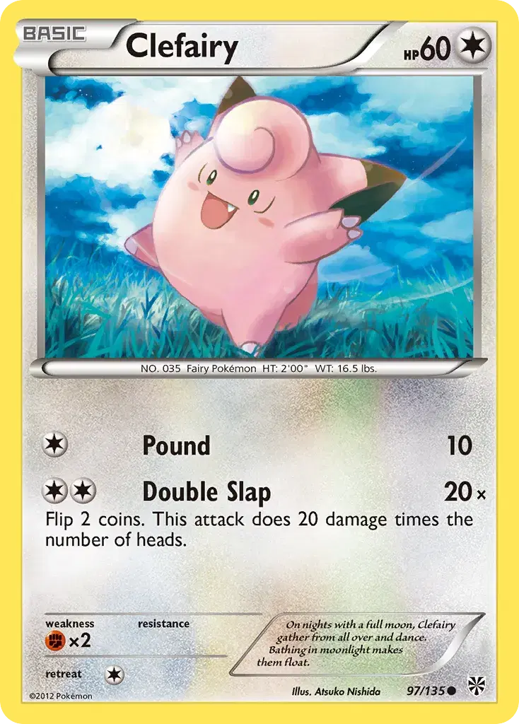 Clefairy Plasma Storm 97