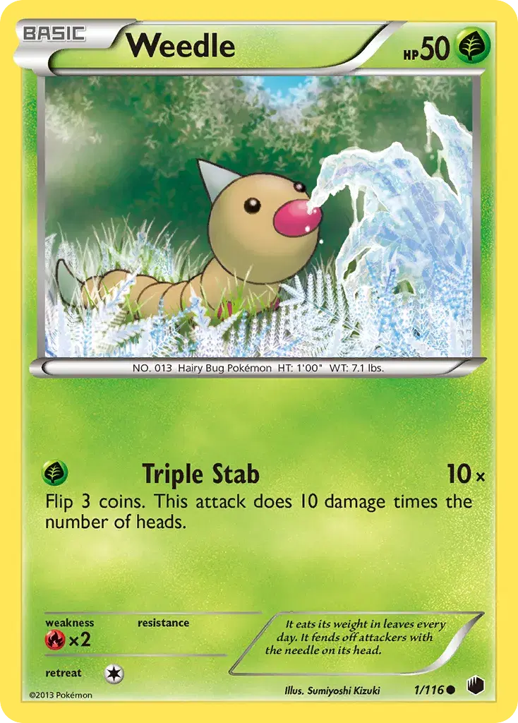 Weedle Plasma Freeze 1