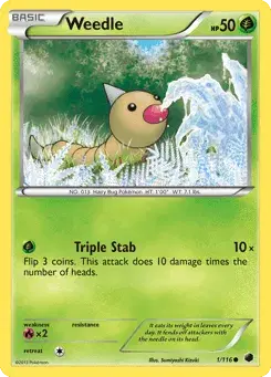Weedle Plasma Freeze