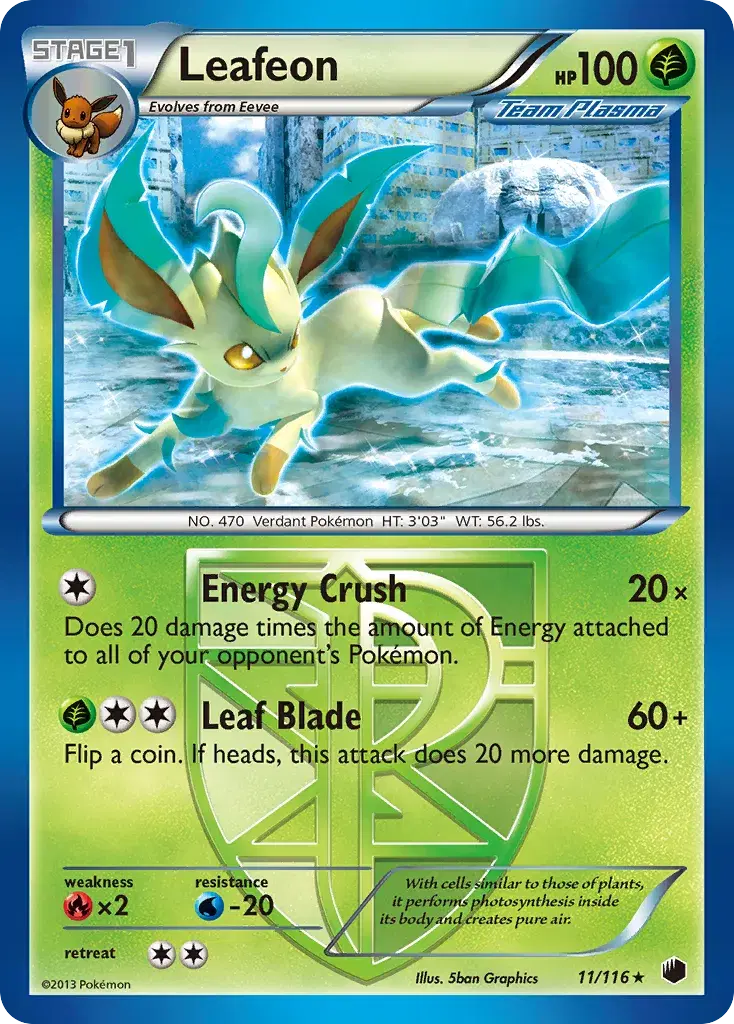Leafeon Plasma Freeze 11