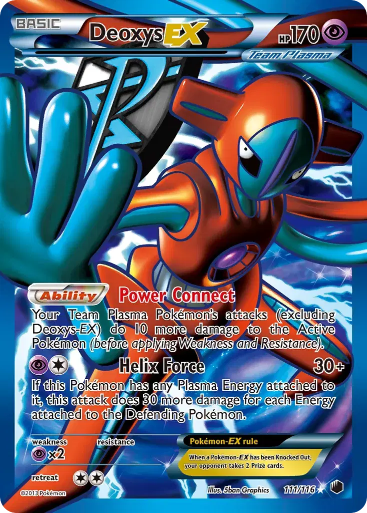 Deoxys-EX Plasma Freeze 111