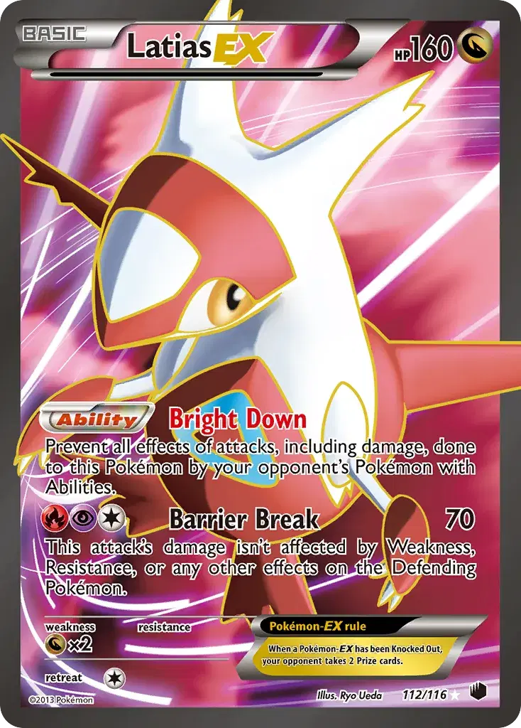Latias-EX Plasma Freeze 112
