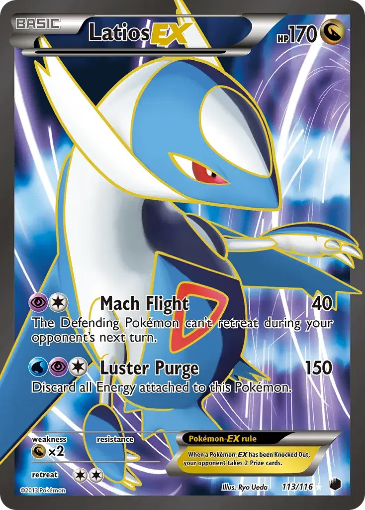 Latios-EX Plasma Freeze 113