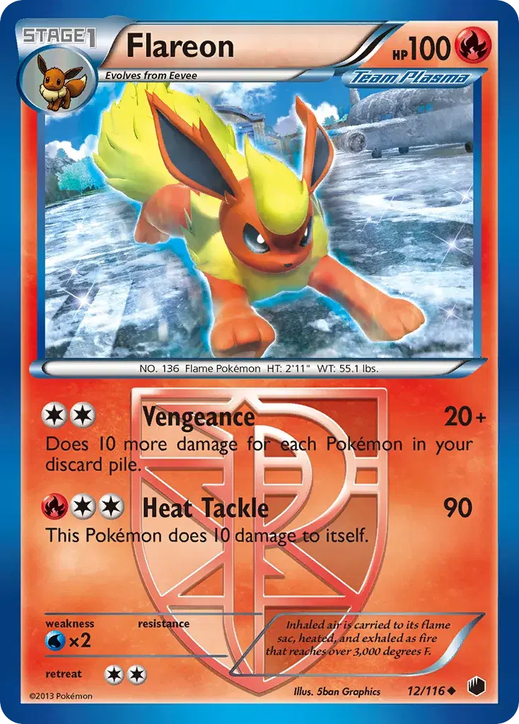 Flareon Plasma Freeze 12