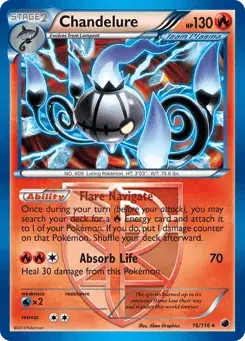Chandelure Plasma Freeze
