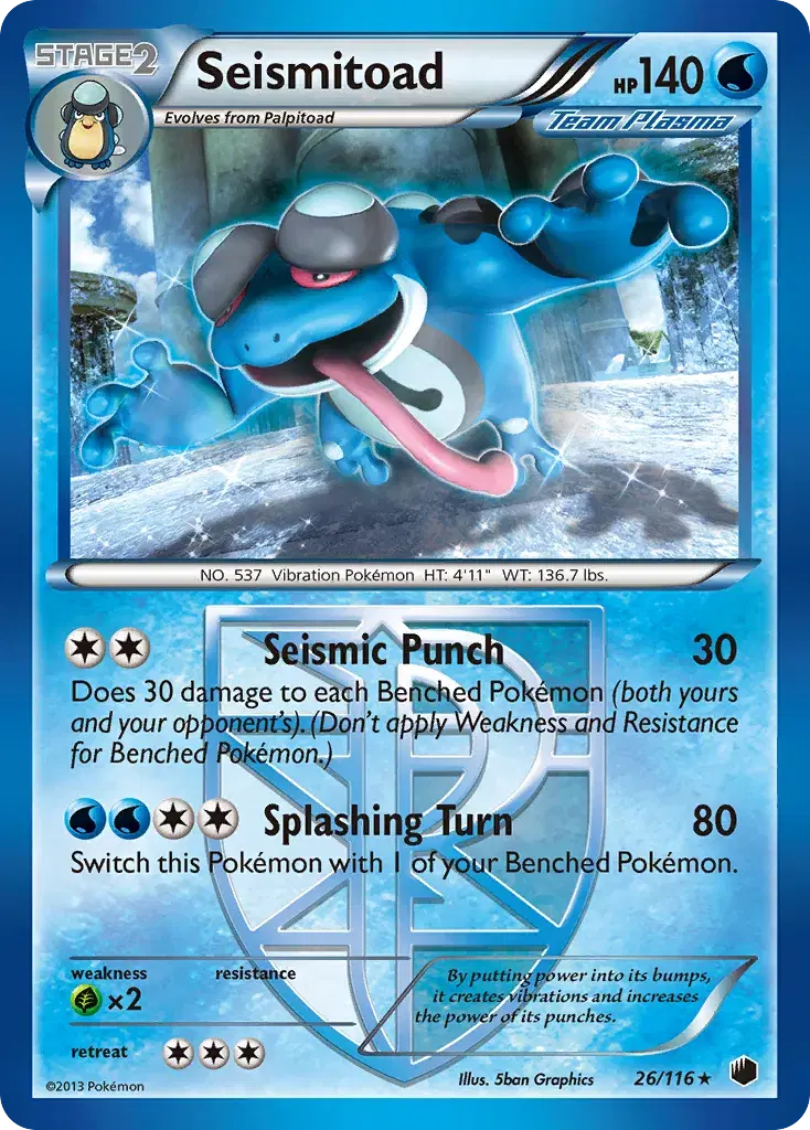 Seismitoad Plasma Freeze 26