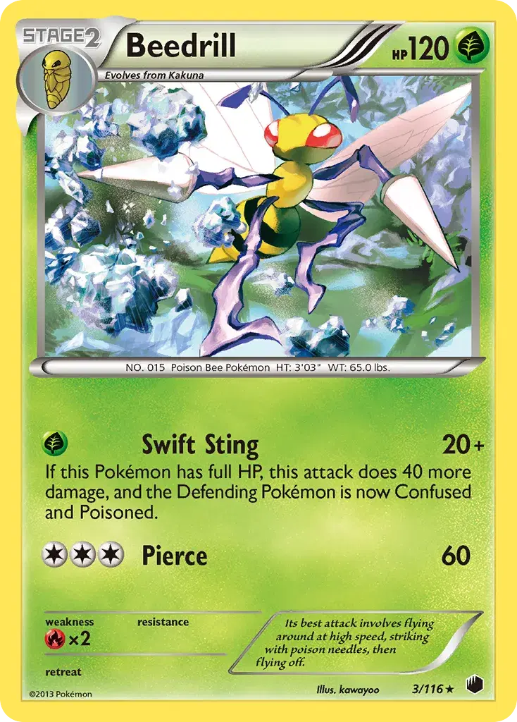Beedrill Plasma Freeze 3