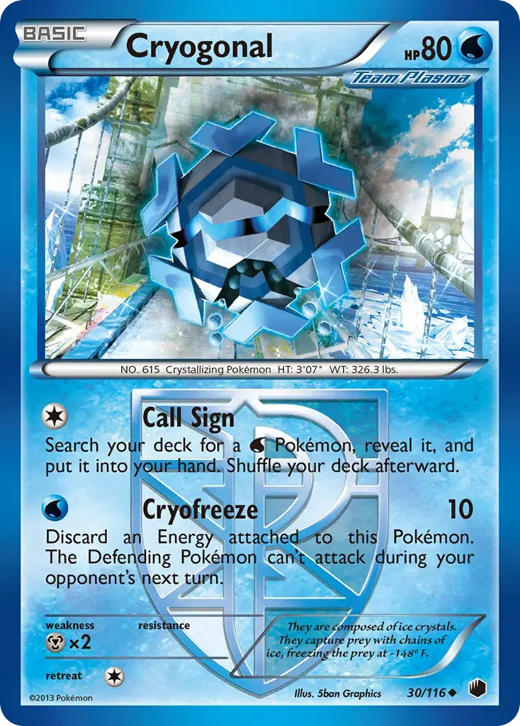 Cryogonal Plasma Freeze 30