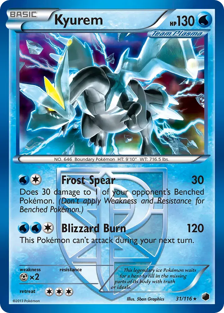 Kyurem Plasma Freeze 31