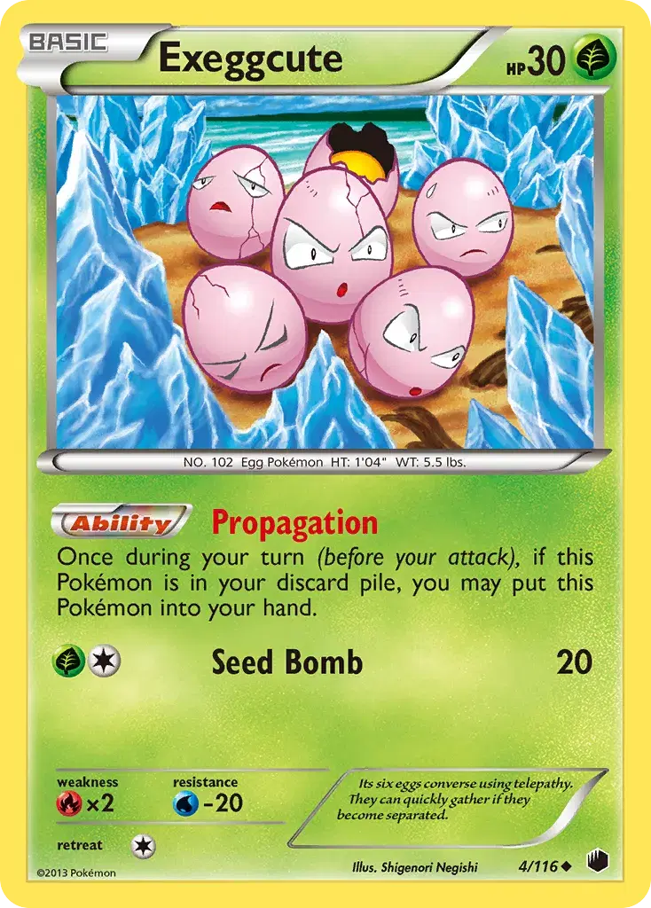 Exeggcute Plasma Freeze 4
