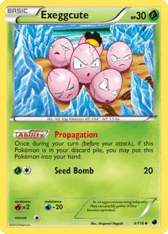 Exeggcute Plasma Freeze