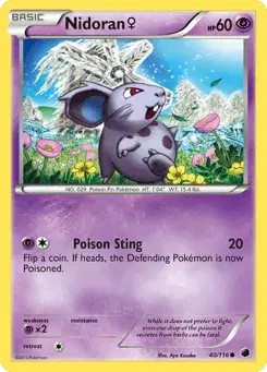 Nidoran ♀ Plasma Freeze