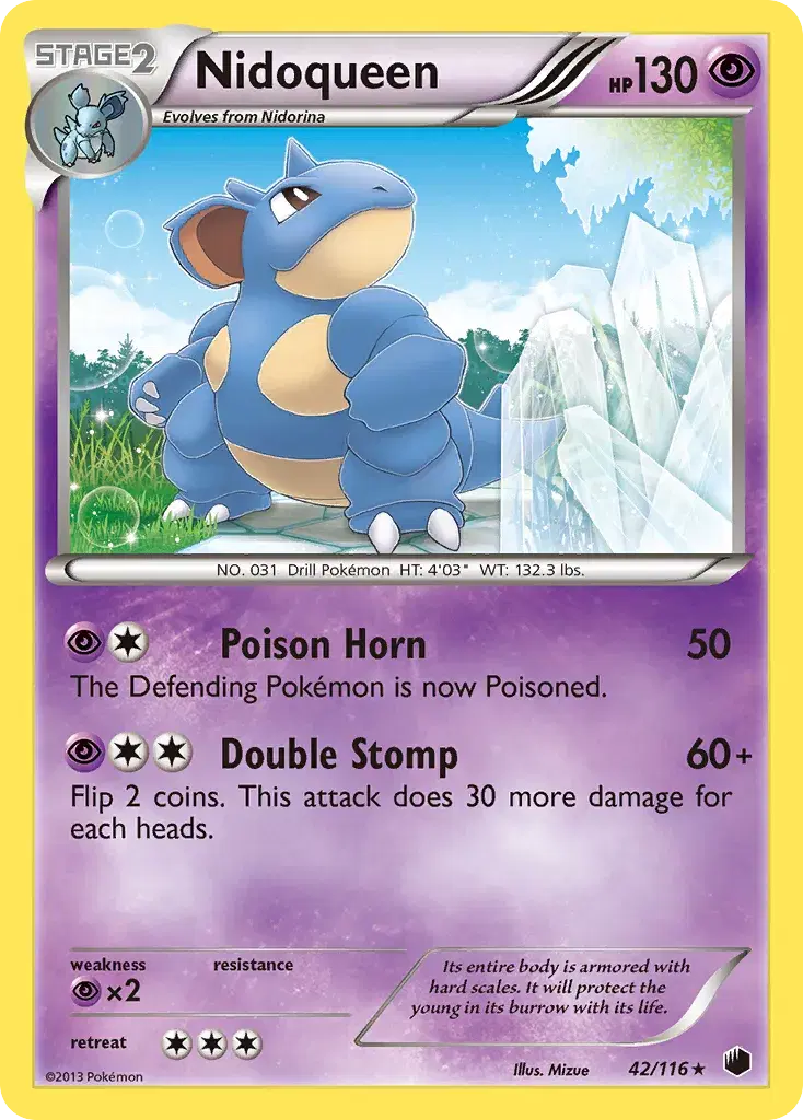 Nidoqueen Plasma Freeze 42