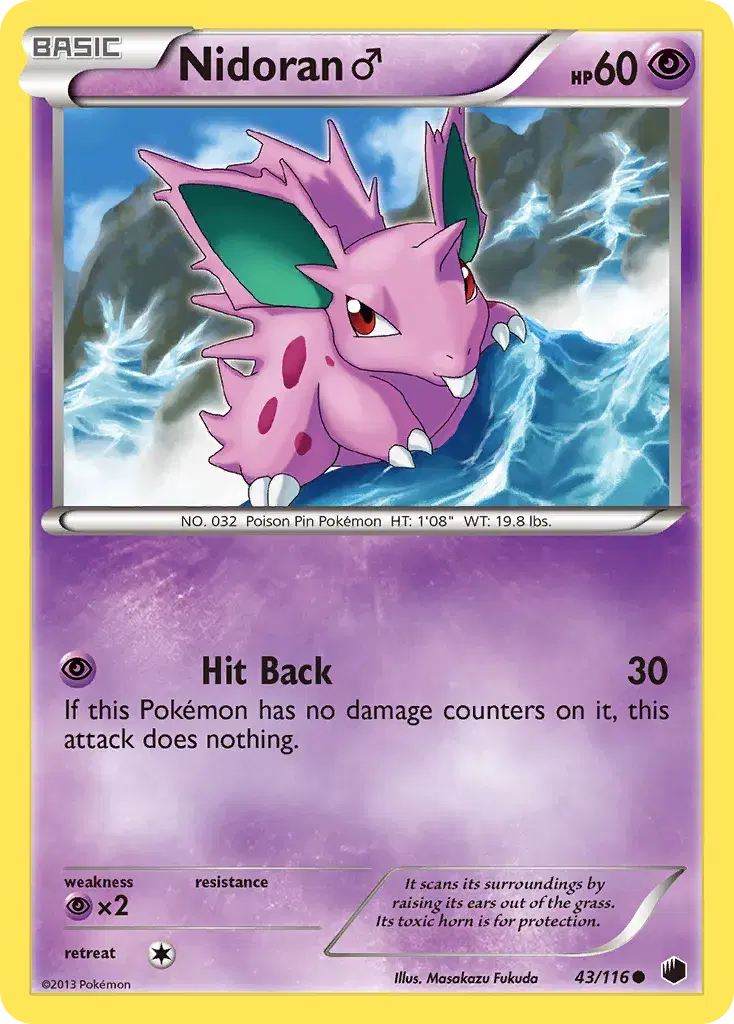 Nidoran ♂ Plasma Freeze 43