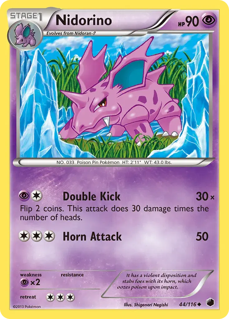 Nidorino Plasma Freeze 44