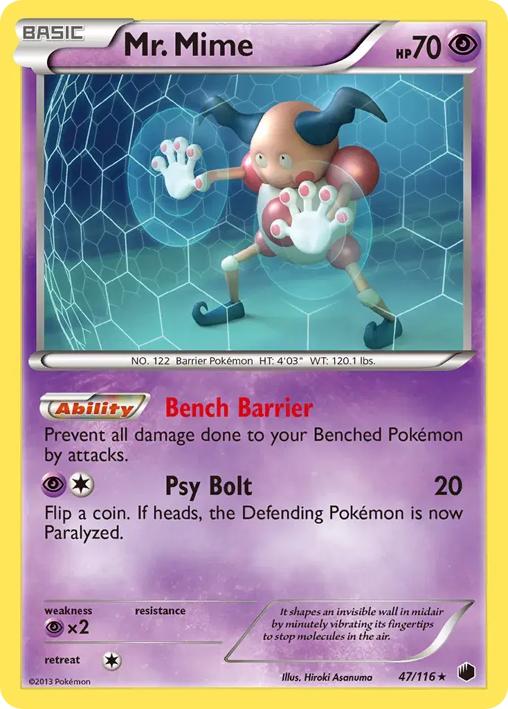 Mr. Mime Plasma Freeze 47